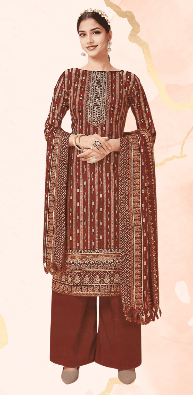 a woman wearing a red dress