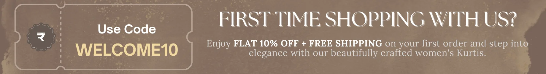 coupon code first order